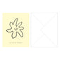 Greeting card titled You are my sunshine, featuring a drawn sun with a smiling face, accompanied by a white envelope. Perfect for enhancing gift-giving experiences.