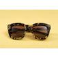 Dael sunglasses with chunky butterfly frames, offering UVA/UVB protection, perfect for adding mystery and coolness to your style.