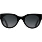 MALI oversized Acetat Sonnenbrille, schwarz