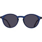 ROXANNE klassiske runde solbriller blå
