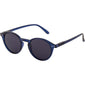 ROXANNE klassiske runde solbriller, blue