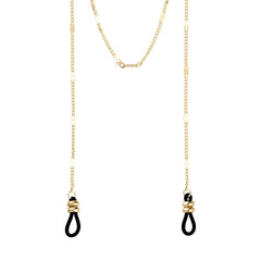 CAT chain for sunglasses gold-plated