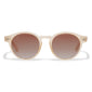 KYRIE classic round shaped sunglasses light beige