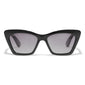 DAKOTA angular cat-eye shaped sunglasses black