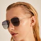 DALLAS pilot style solbriller grå/gull