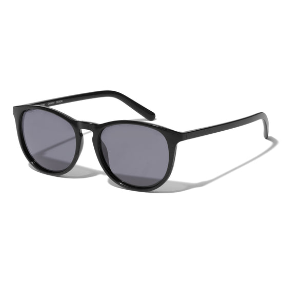 CAMILLA recycled light frame sunglasses black