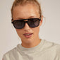 ELODIE recycled pilot sunglasses black