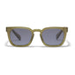 ELETTRA iconic retro sunglasses crystal green