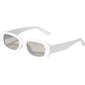 YANSEL resirkulerte solbriller, hvit