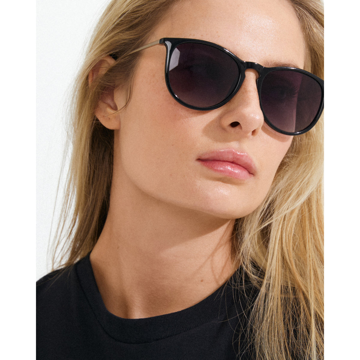 VANILLE Sonnenbrille Schwarz/Gold