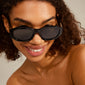 ZAYN resirkulerte solbriller, svart/gull