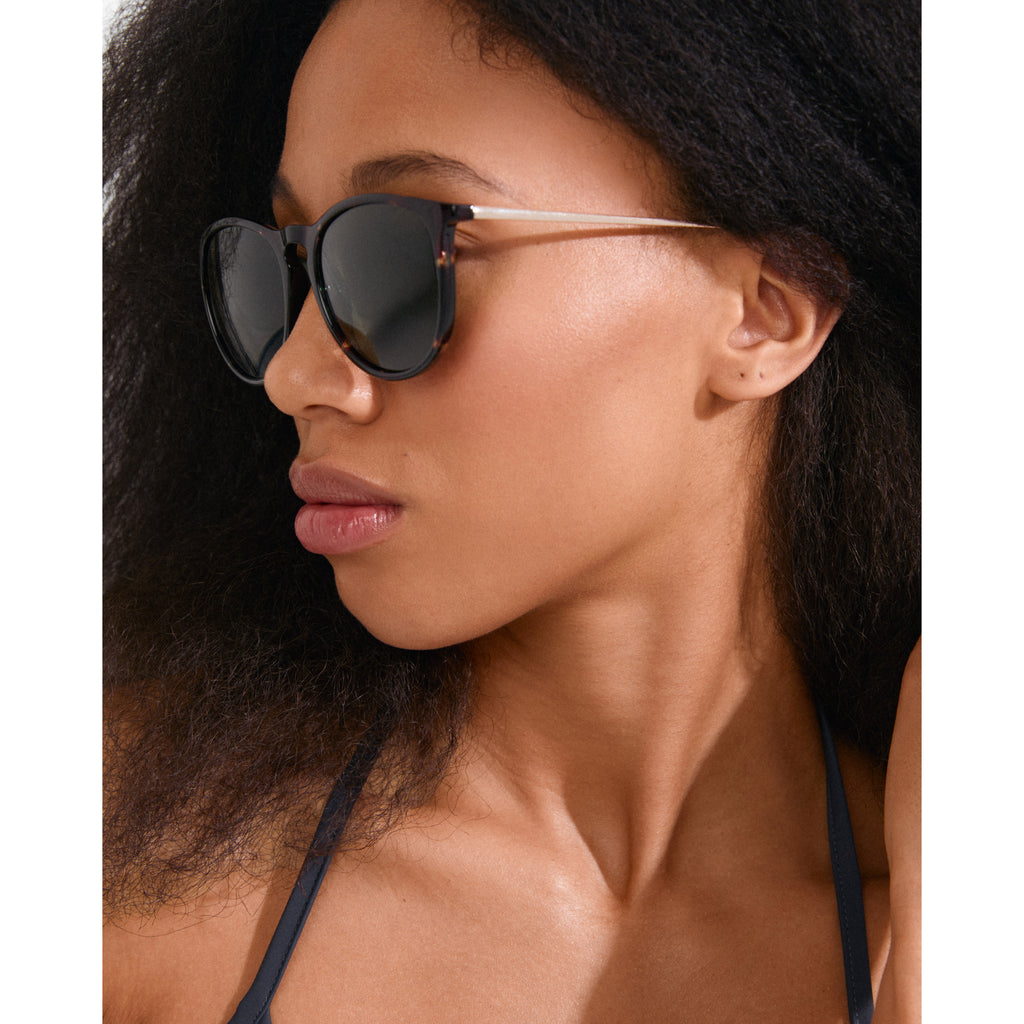 VANILLE Sonnenbrille Schildpatt-Braun/Gold