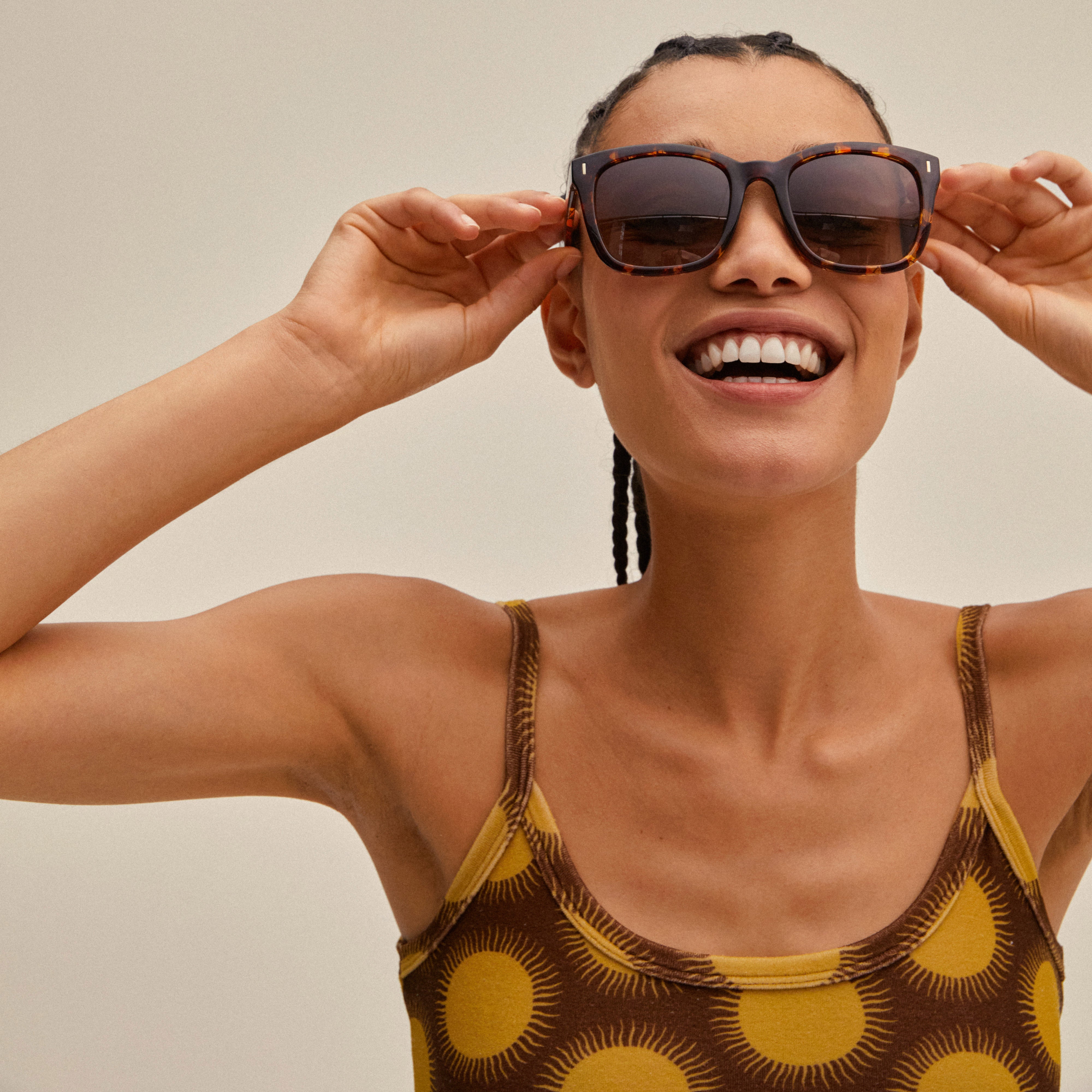 KATYA sunglasses tortoise brown/gold – Pilgrim