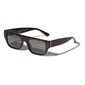 ENIEL sunglasses with tortoise-brown frames and dark lenses, crafted from recycled materials, offering UV protection, and perfect for a stylish summer look.