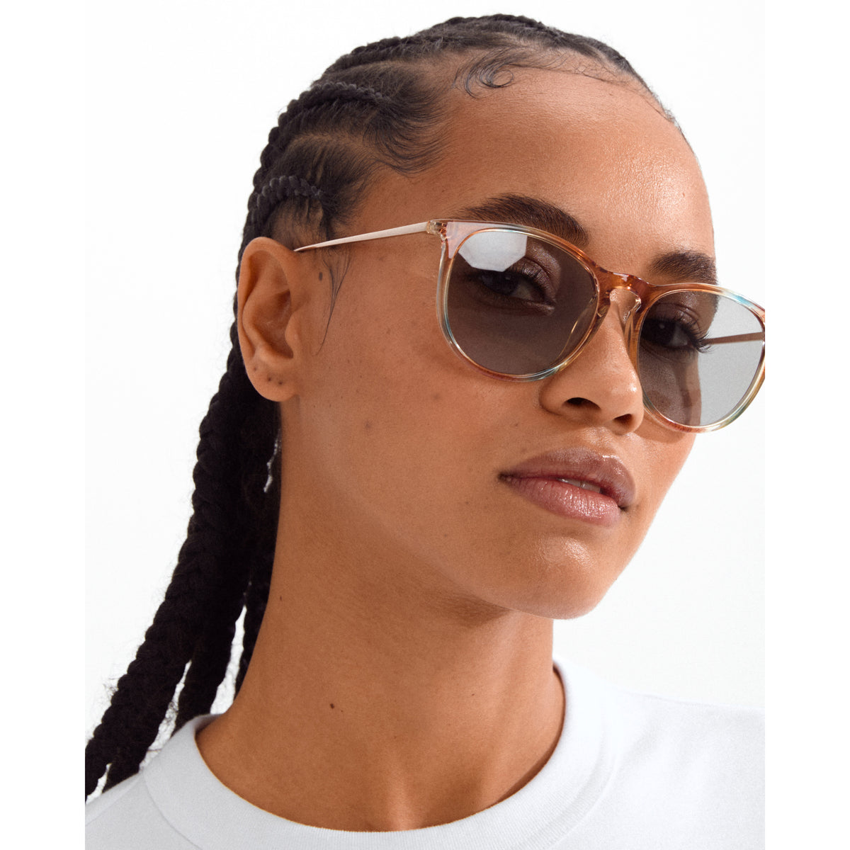VANILLE Sonnenbrille Mehrfarbig/Gold