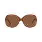 PARKER oversized retro sunglasses, featuring a stylish 70's-inspired design with angular frames, perfect for adding a glamorous, vintage touch to summer outfits.