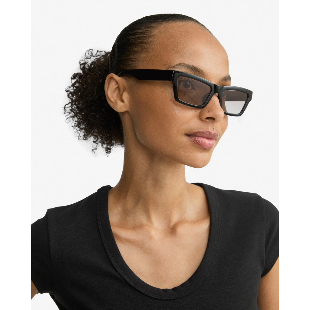 ASHLYN Sonnenbrille in Schwarz
