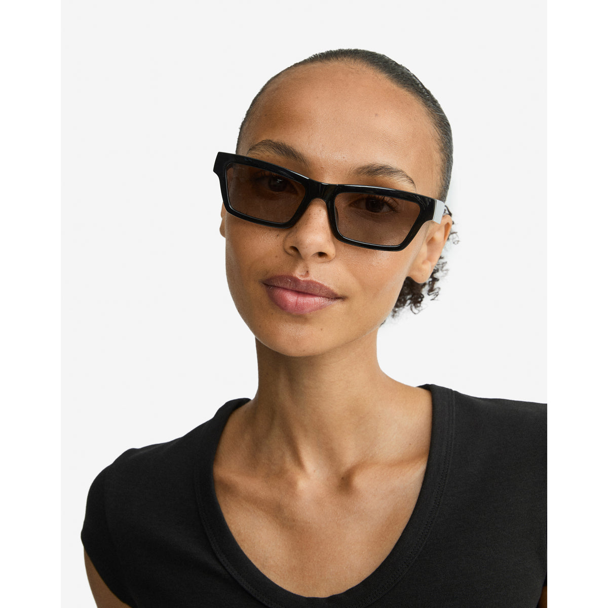 ASHLYN Sonnenbrille in Schwarz