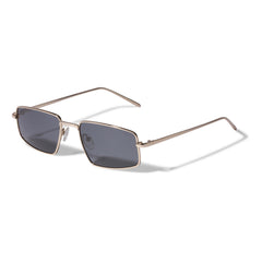 AMIYAH Sonnenbrille in Grau/Gold