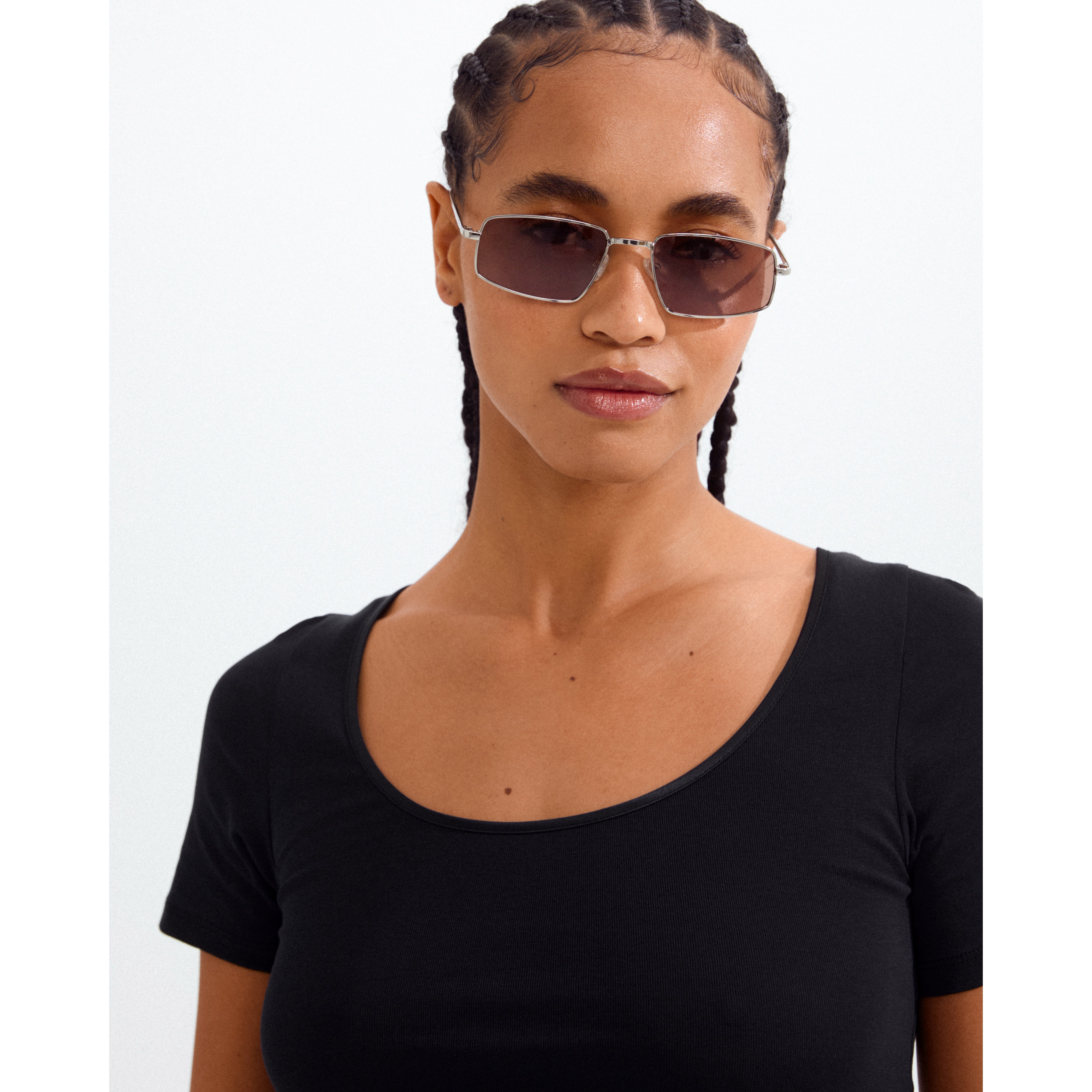 AMIYAH sunglasses brown/silver