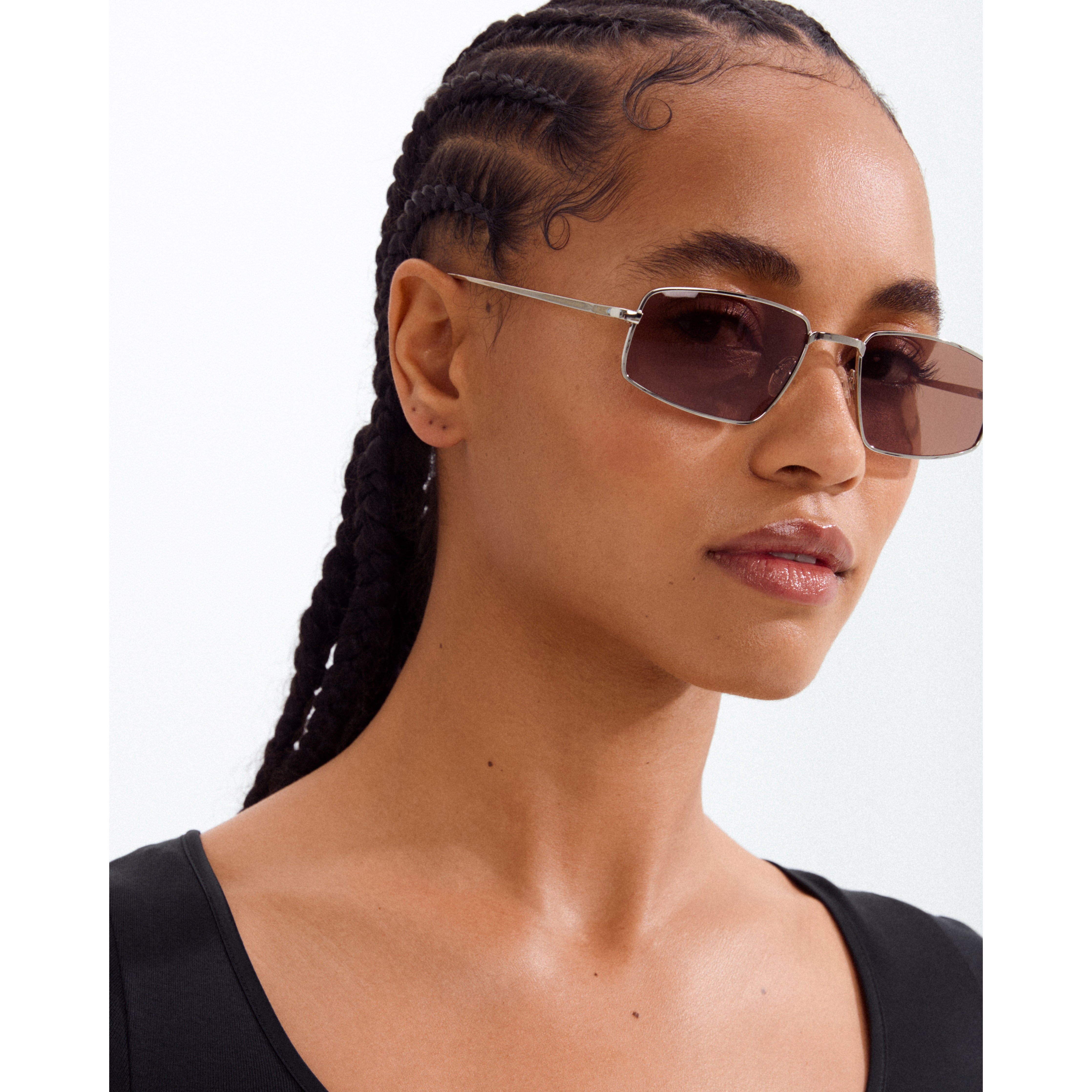AMIYAH sunglasses brown/silver
