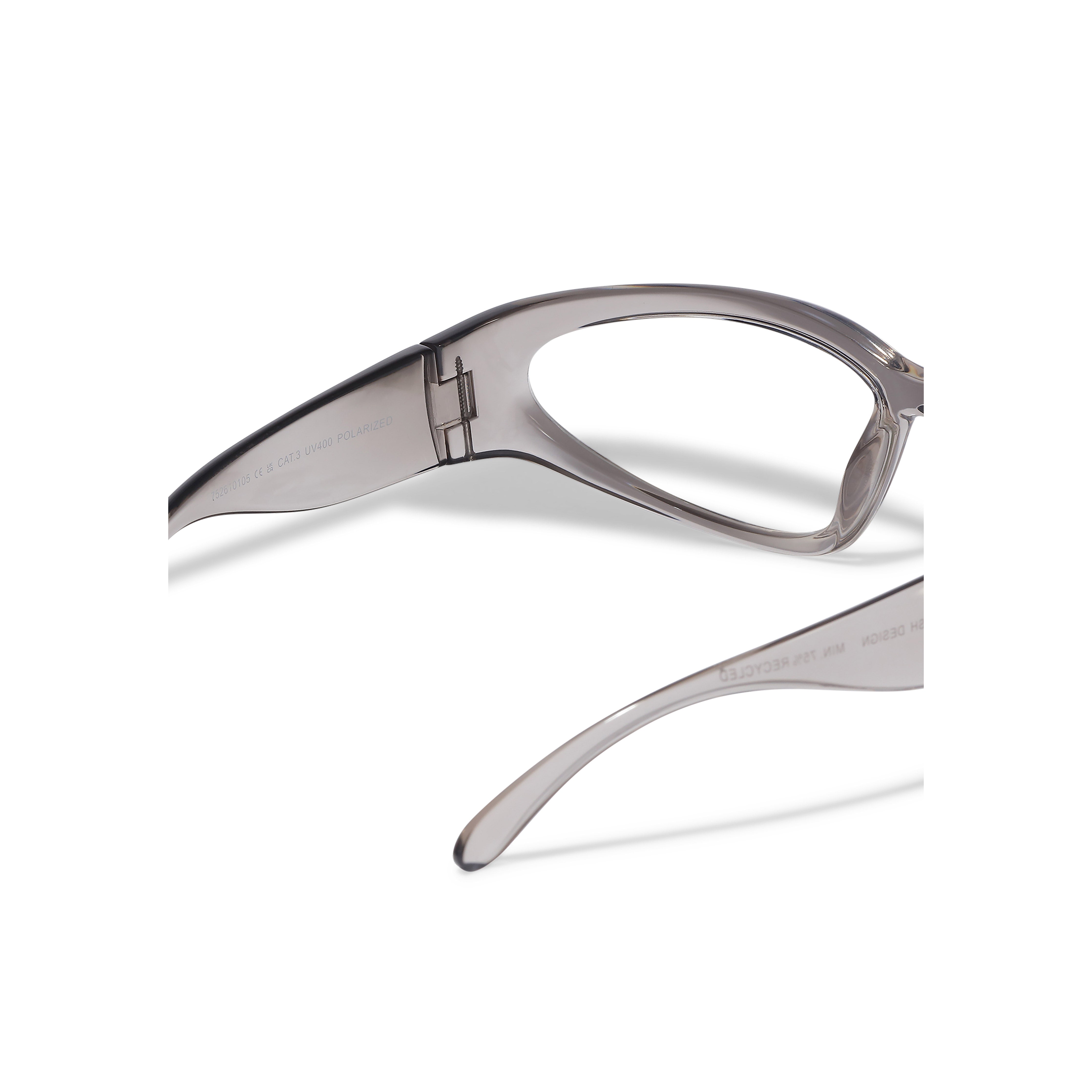 BRYAR solbriller grå/transparent