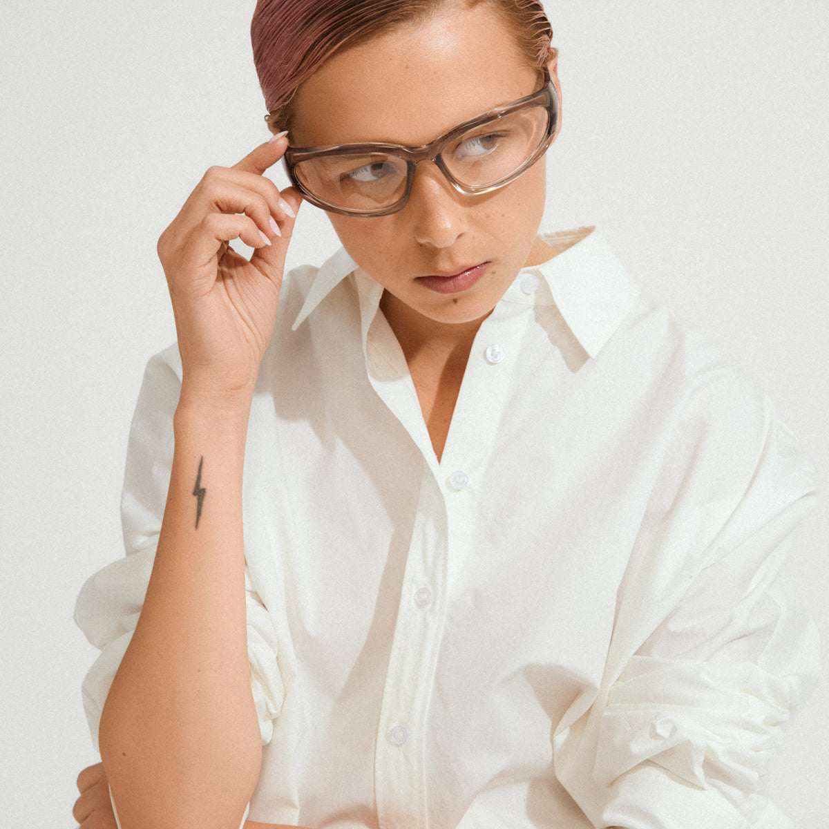 BRYAR Sonnenbrille grau/klar