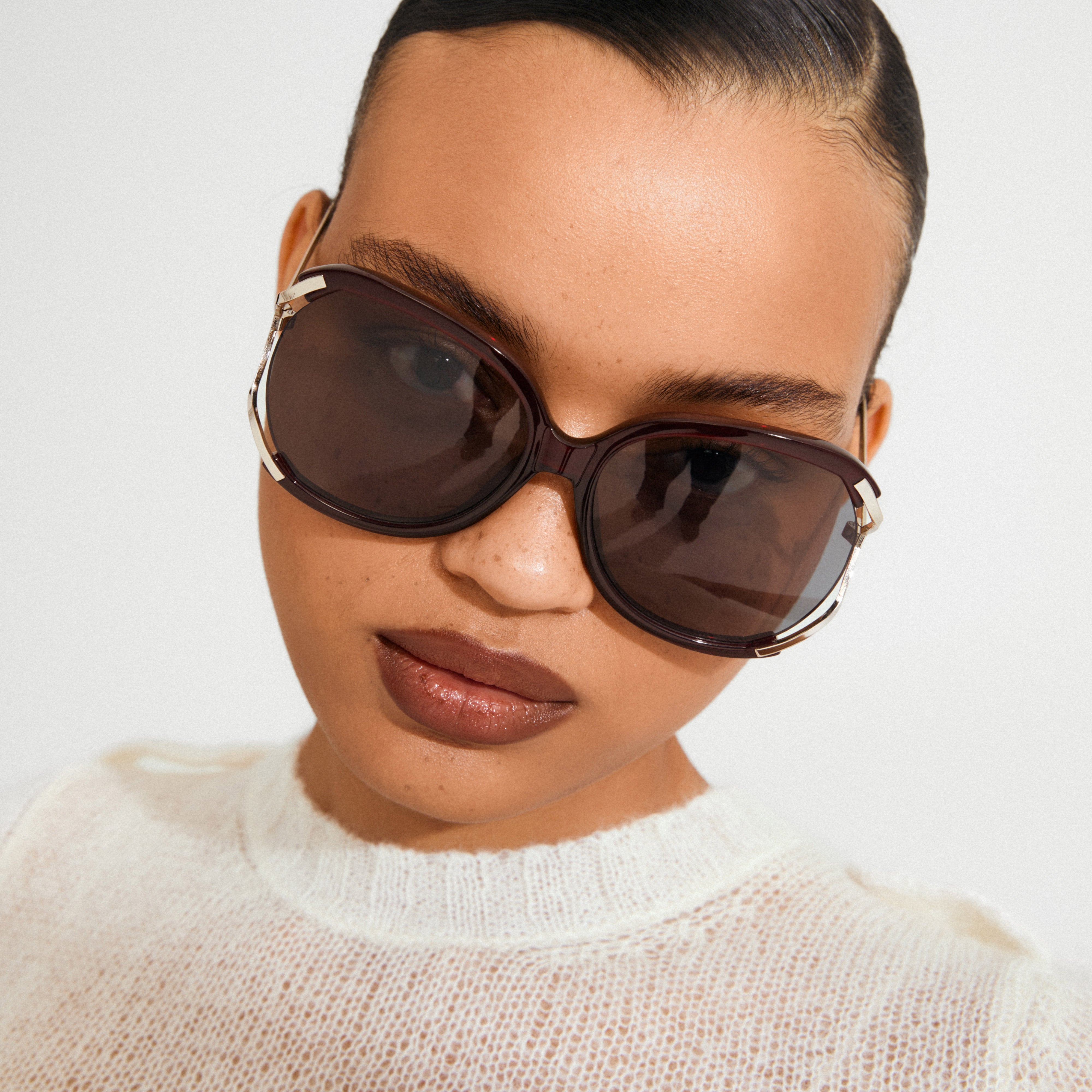 HELLA solglasögon röd/guld