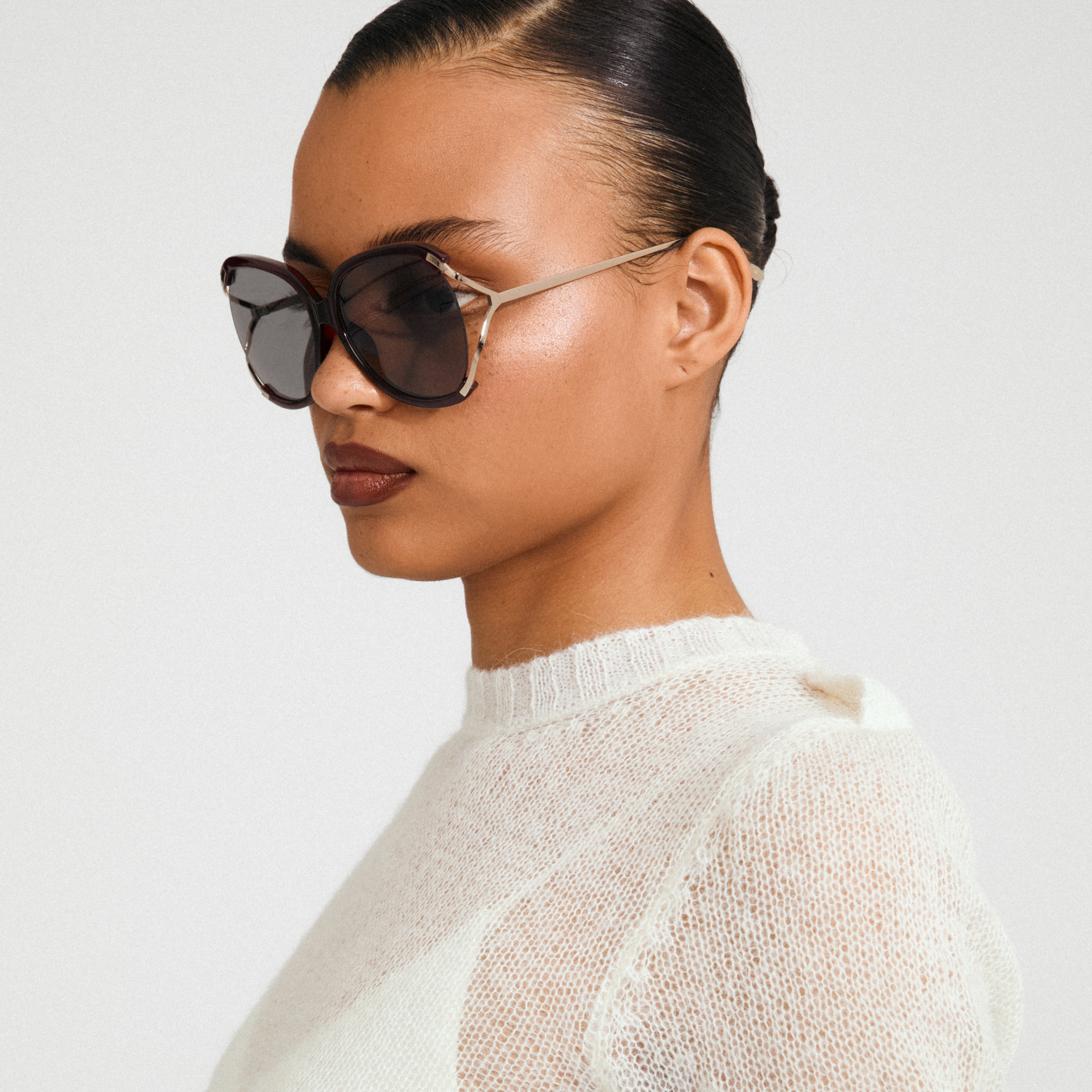 HELLA solglasögon röd/guld