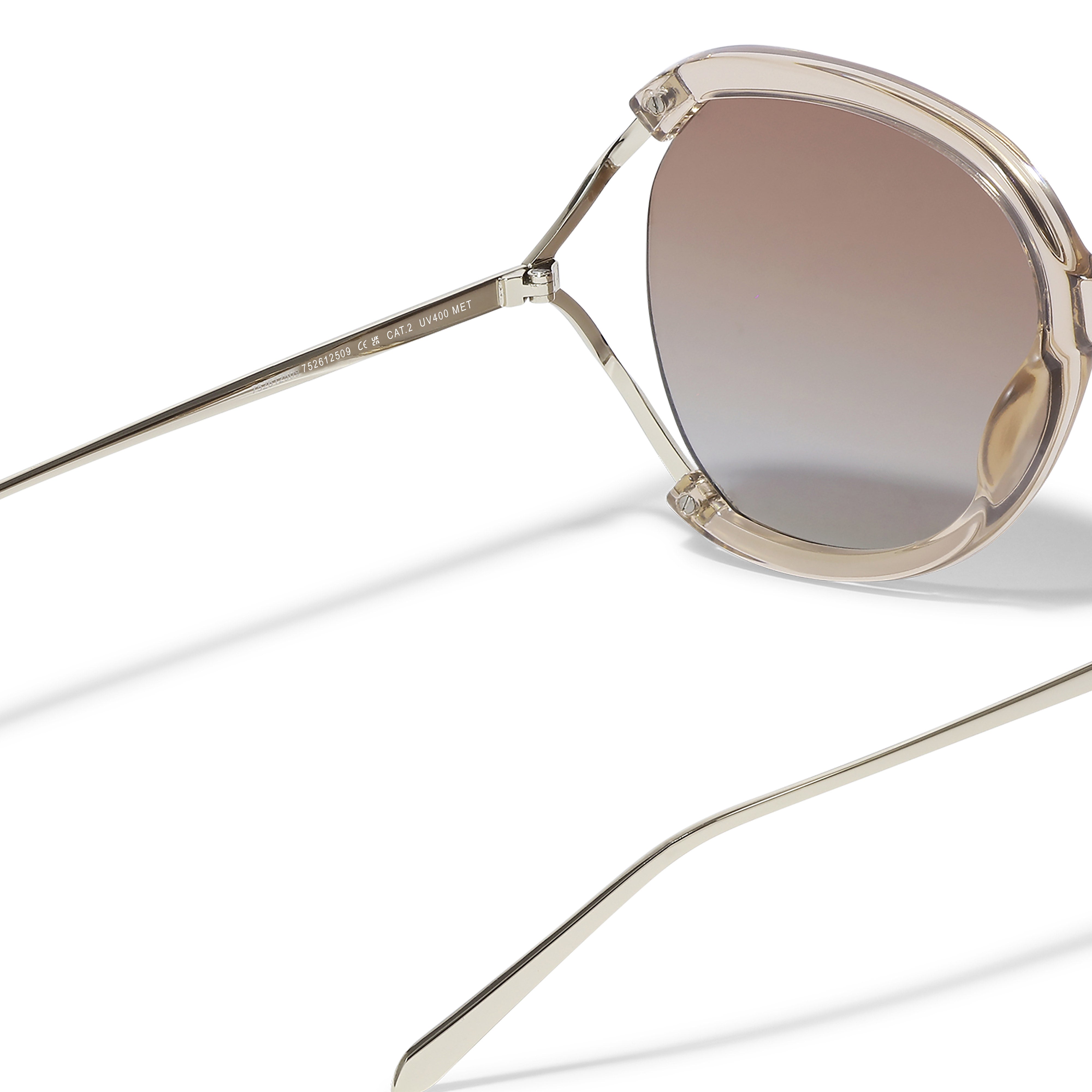 HELLA solglasögon ljusbrun/guld