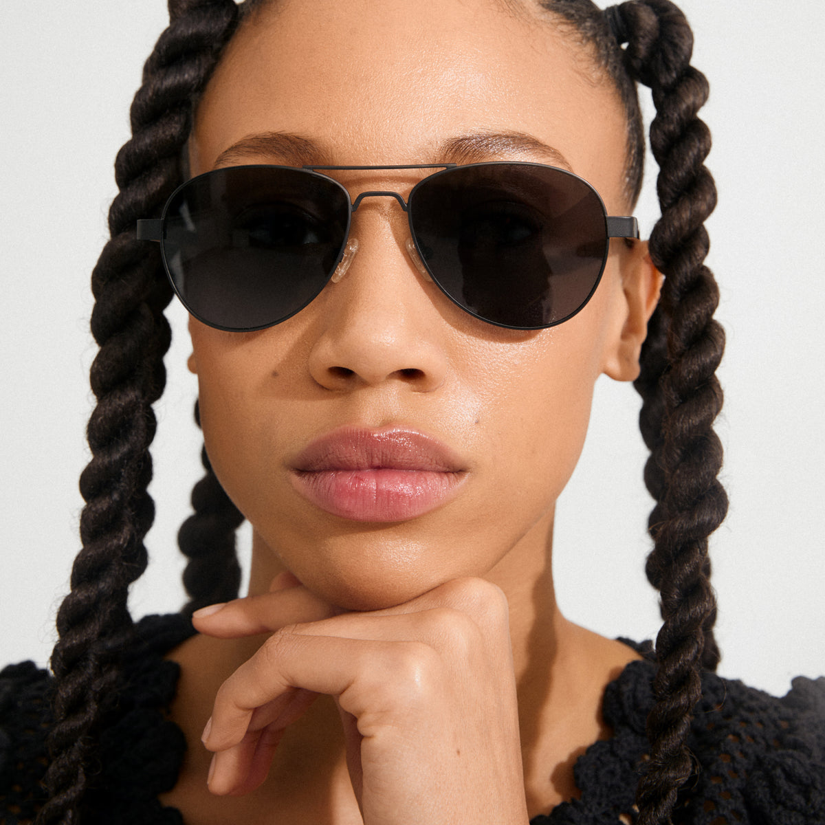CHEVY Sonnenbrille schwarz
