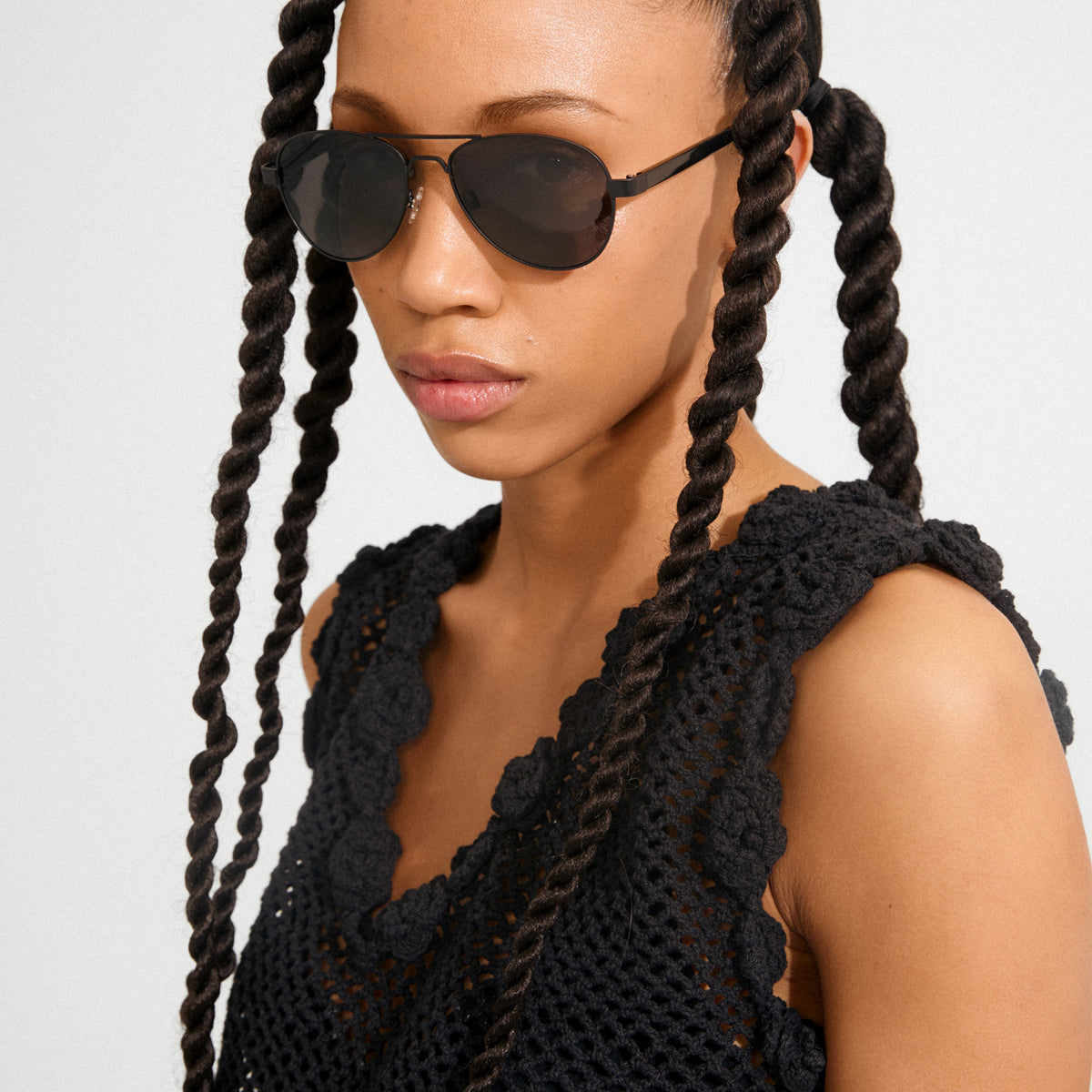 CHEVY Sonnenbrille schwarz