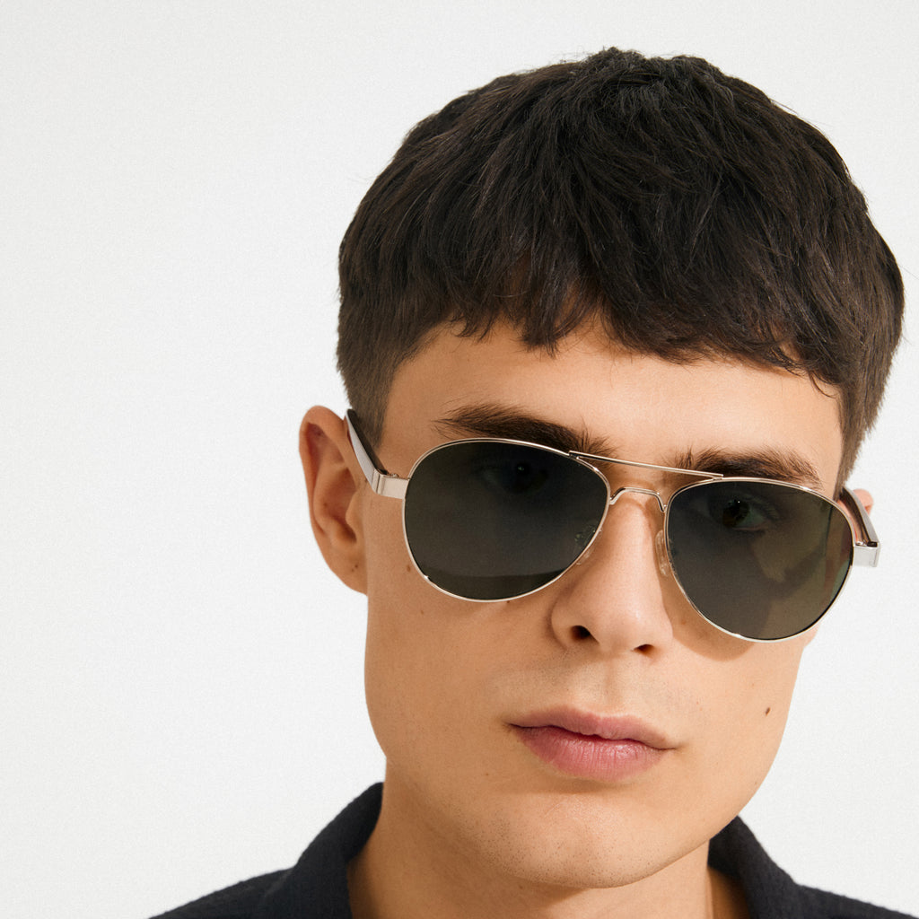CHEVY Sonnenbrille braun/silber