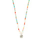 MSF necklace multi-coloured/silver-plated