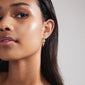 MSF earrings 2-in-1 set gold-plated, featuring gold-plated coin earrings with colorful beaded pendants. Stylish and supportive of Médecins Sans Frontières.