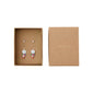 MSF earrings 2-in-1 set silver-plated featuring coin earrings with colorful beads and beaded earrings, supporting Médecins Sans Frontières through your purchase.