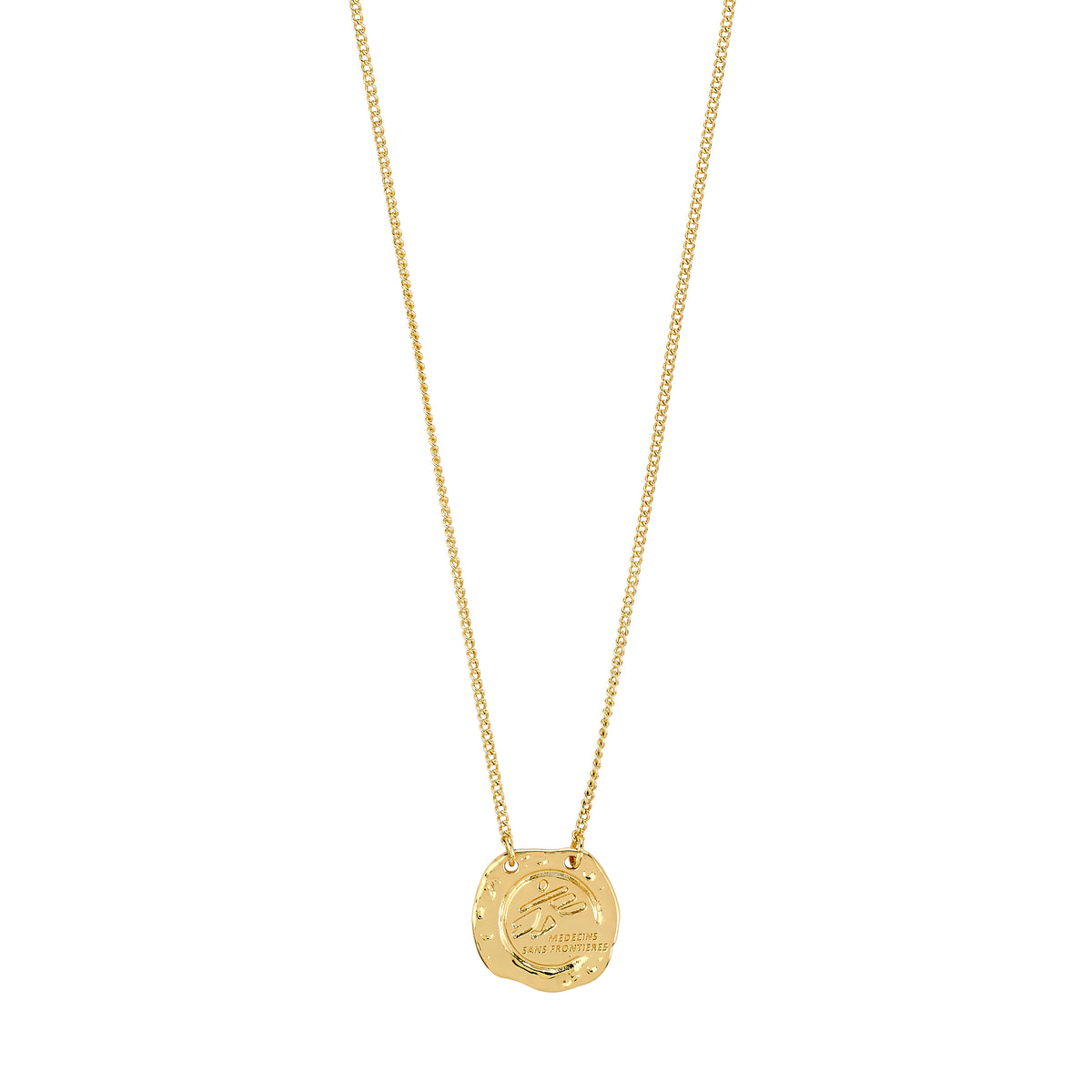 MSF necklace gold-plated