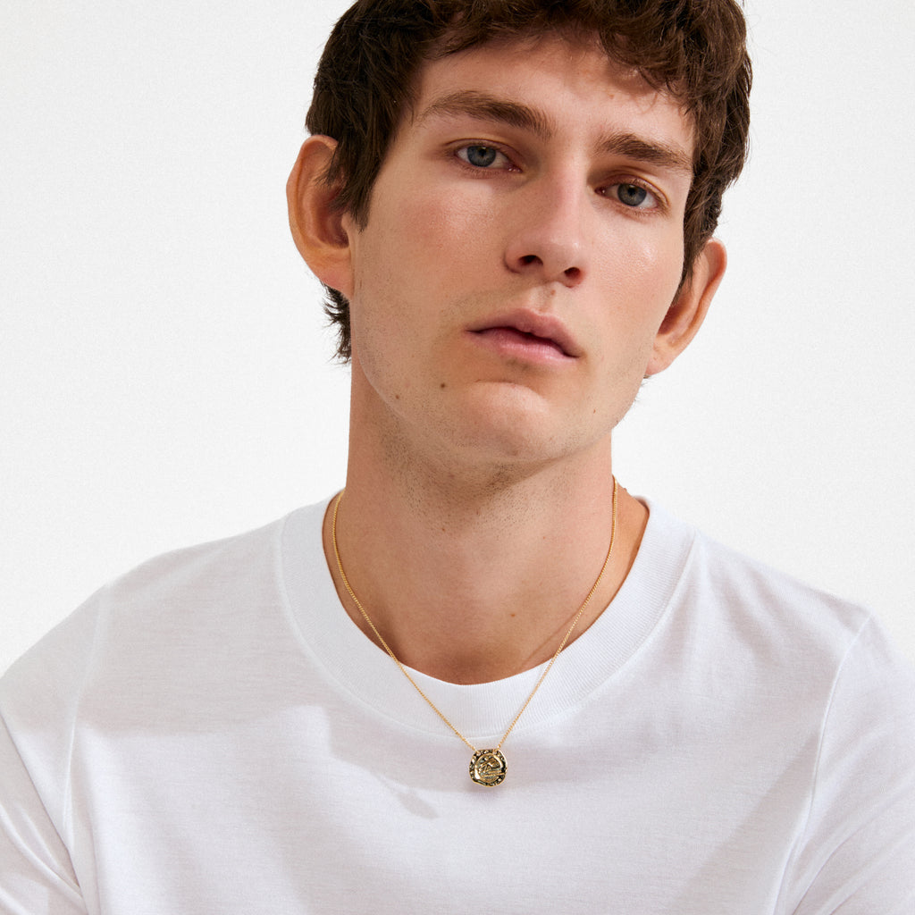 MSF necklace gold-plated