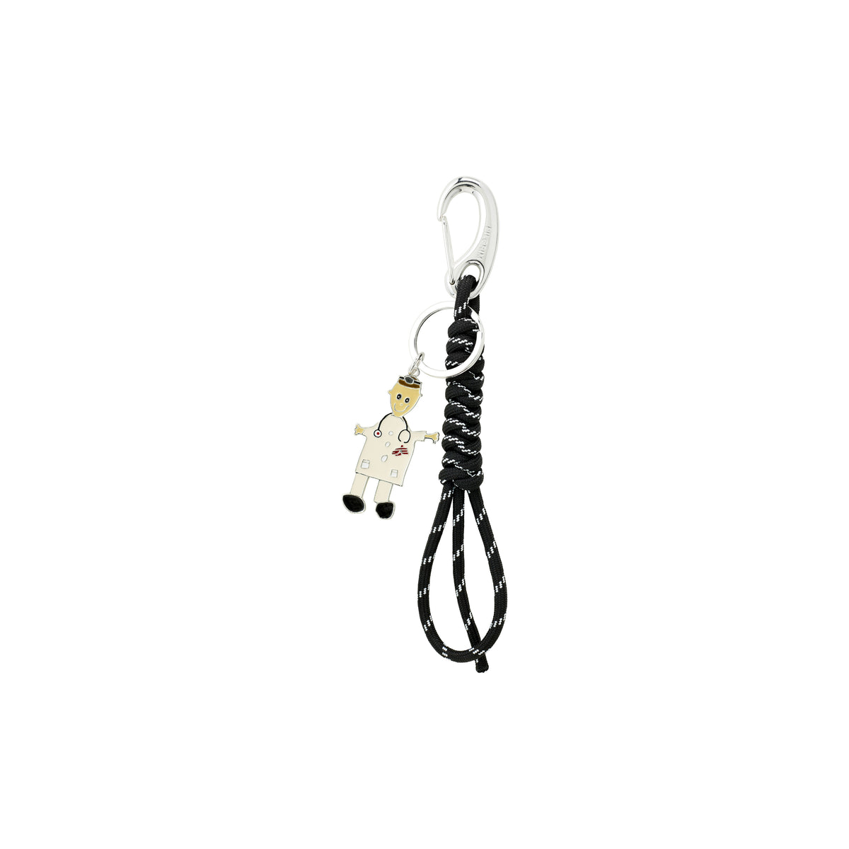 MSF keychain, silver-plated