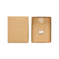 Silver-plated square-coin necklace in a box, featuring a wavy rectangular pendant inscribed with FRI and logo, supporting FRI AF MISBRUG's mission.