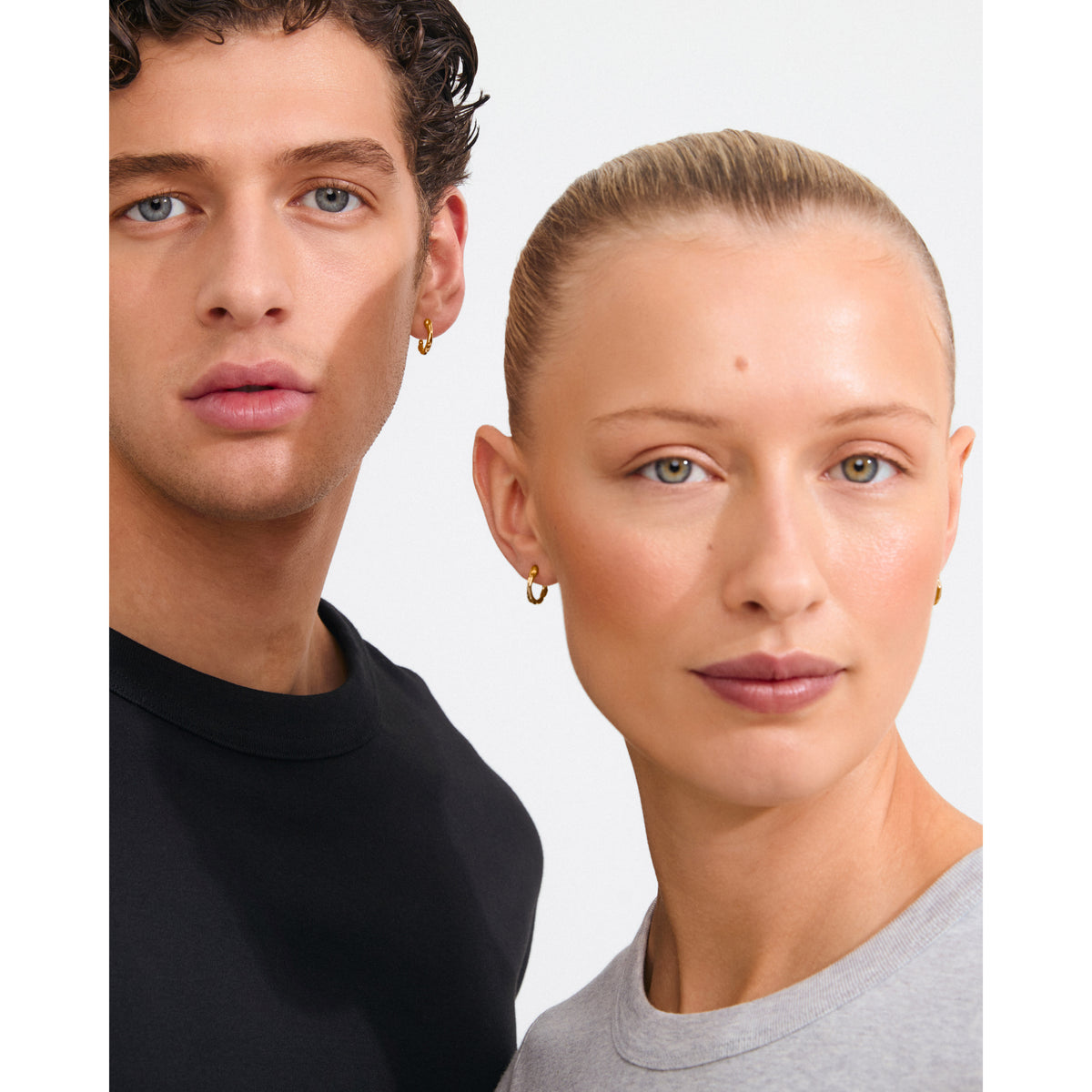 GWP earrings gold-plated