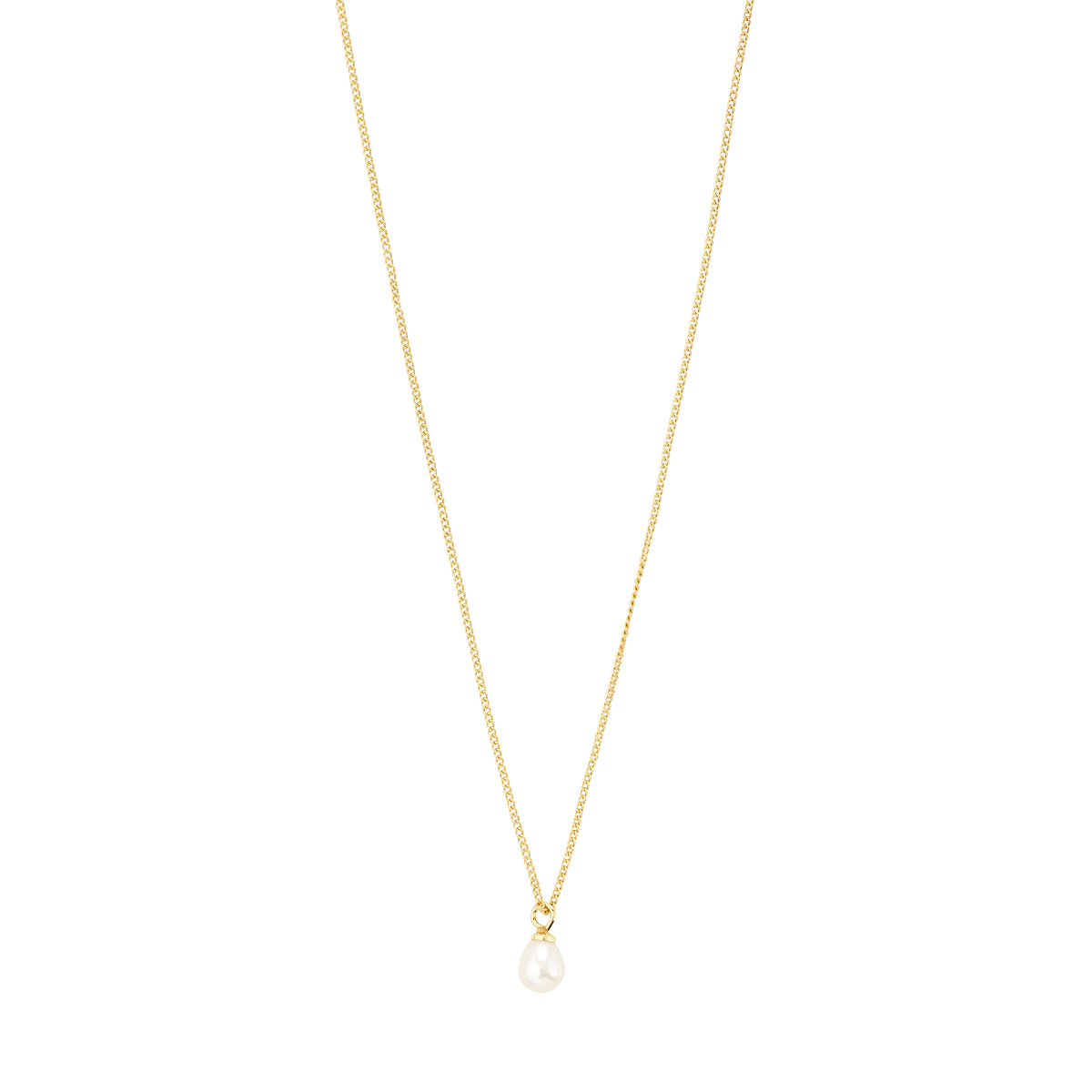 EVENA presentset, halsband & örhängen, guldpläterade