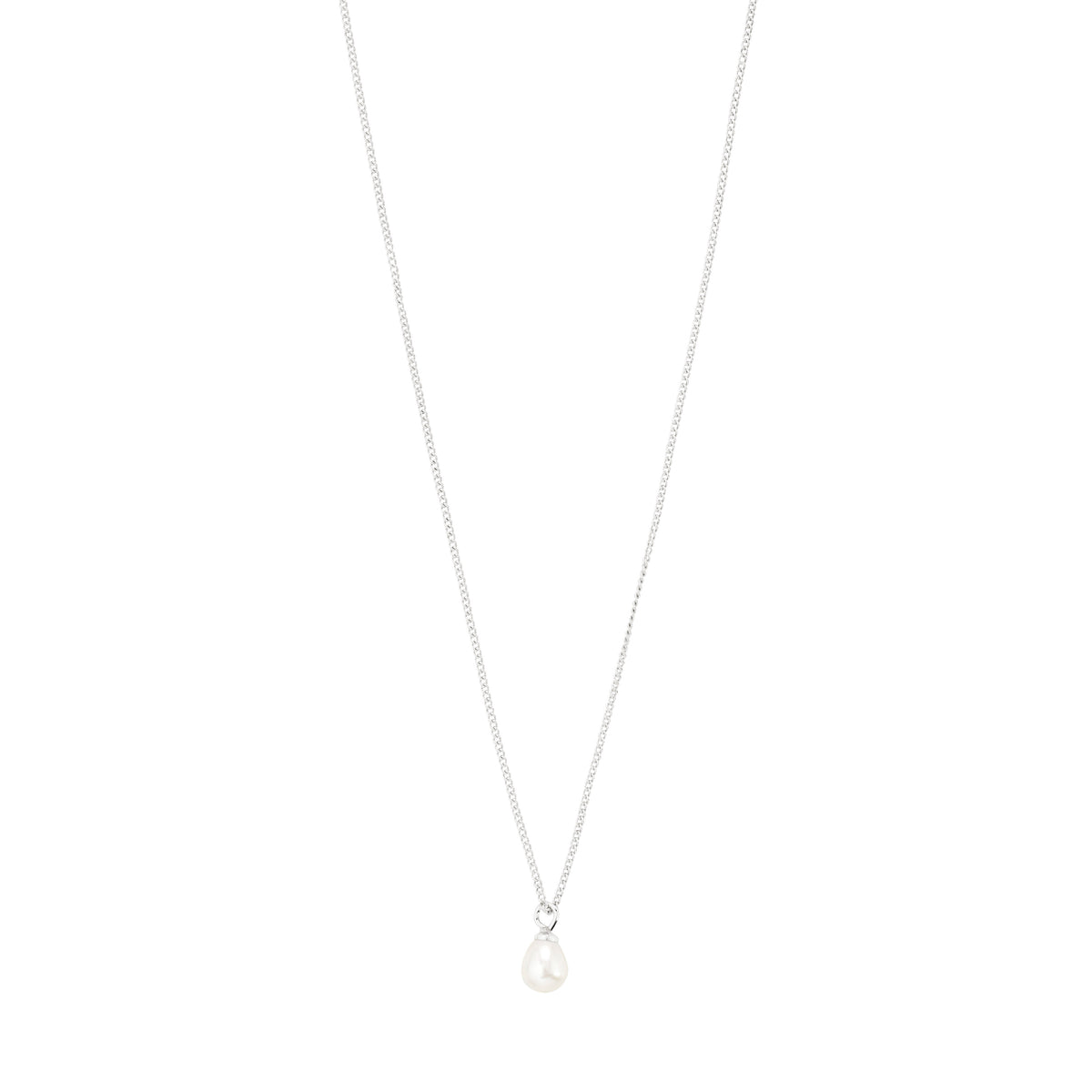 EVENA presentset, halsband & örhängen, silverpläterade