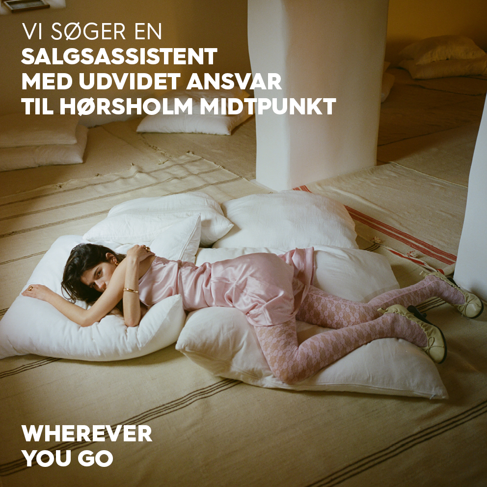 DK salgsassistent deltid MUA Horsholm december 2025