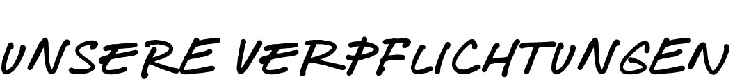 Header UNSERE VERPFLICHTUNGEN desktop