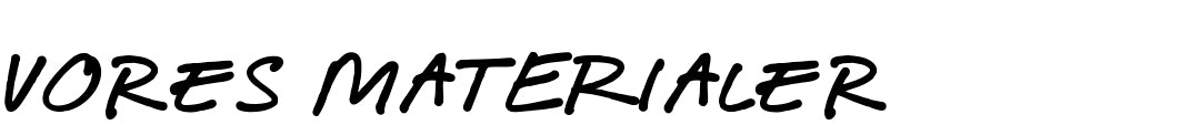Header VORES MATERIALER txt desktop