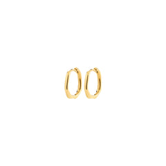 xDEA PAVE HOOP 01, PAIR OF 2