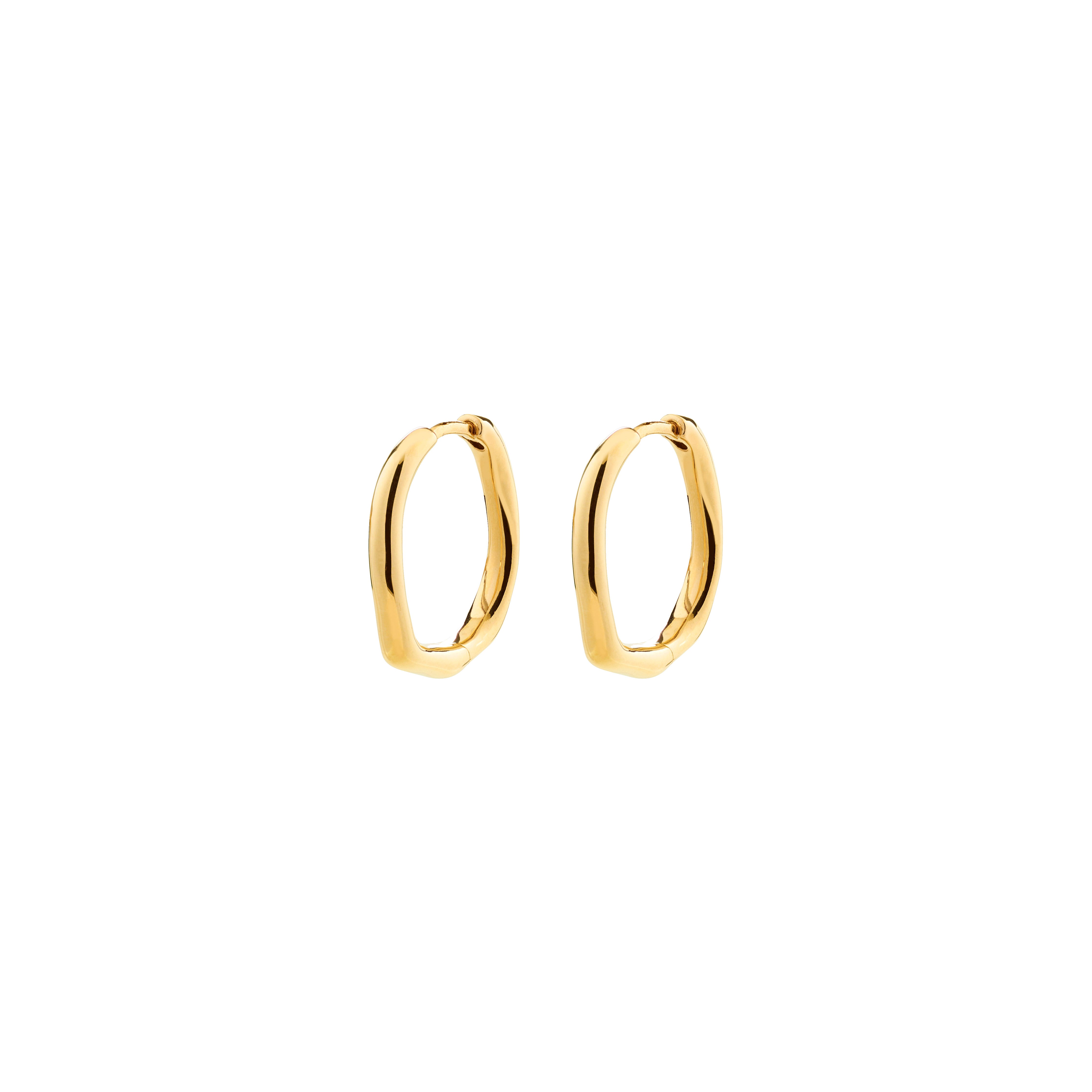xDEA PAVE HOOP 02, PAIR OF 2