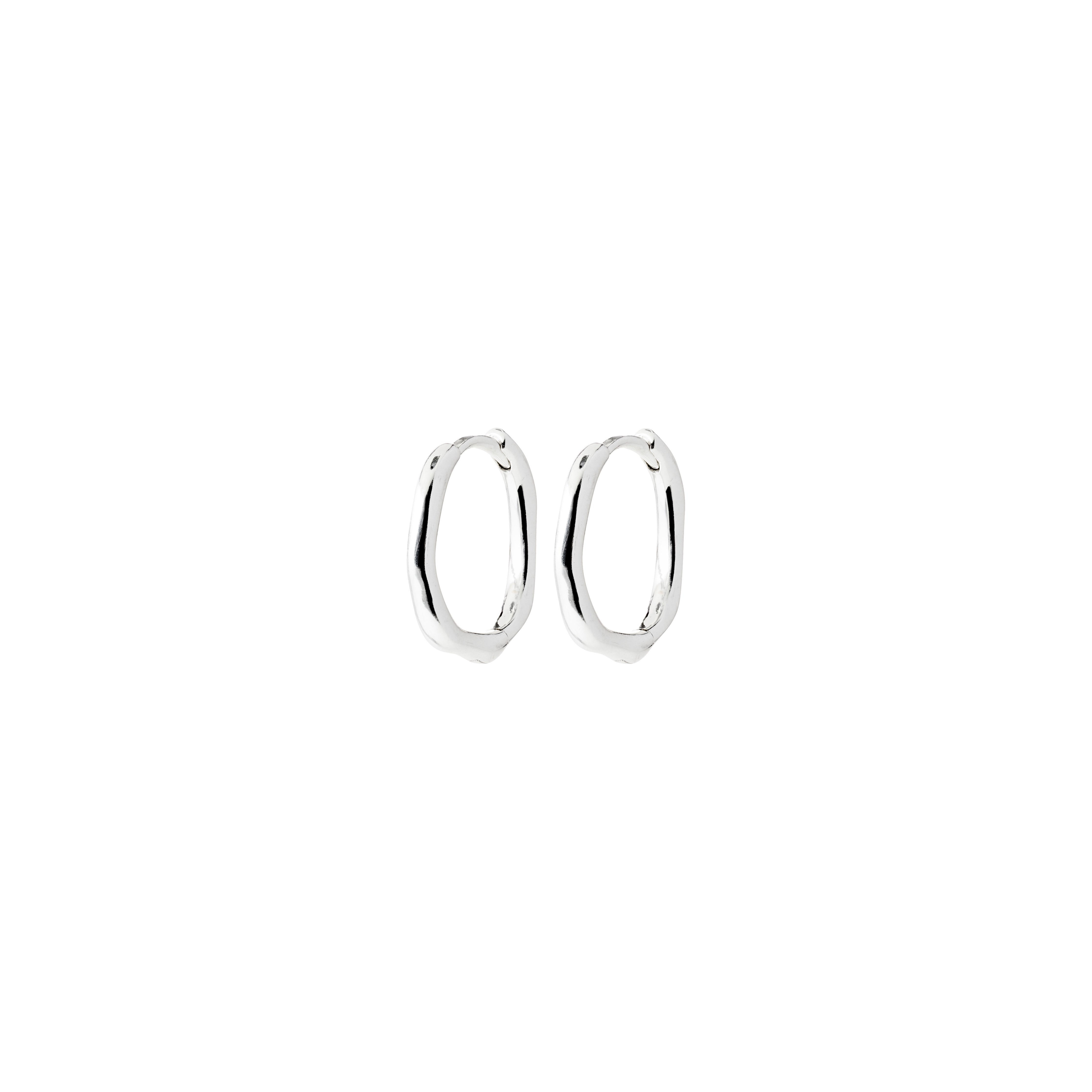 xDEA PAVE HOOP 01, PAIR OF 2