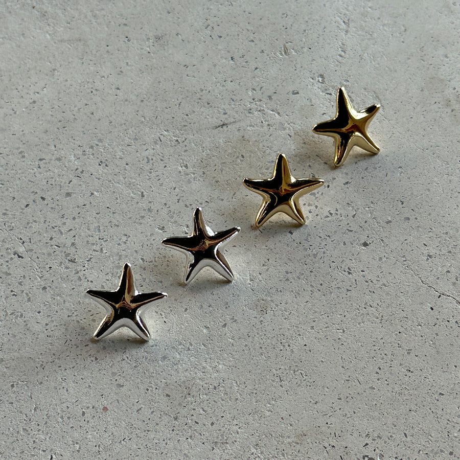 Pilgrim Eclipse Earrings - Gold Plated with Red Agate